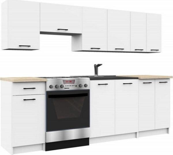 Tdesigno Tdesıgno Lavin Mutfak 240 Cm Beyaz - Image 1