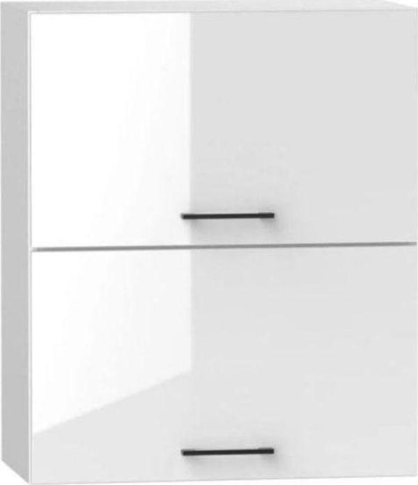 GC Ayda Mutfak Üst Modül Çok Amaçlı Dolap 60 Cm 2 Katlı- Beyaz - Image 1