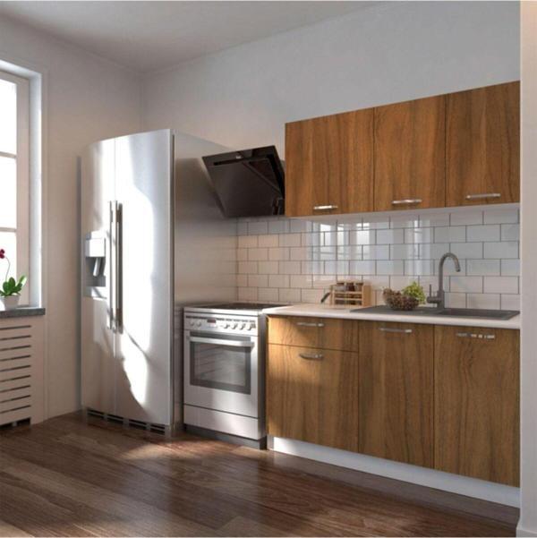 Tdesigno Inci Hazır Mutfak Dolabı 140 Cm - - Ceviz - Image 1