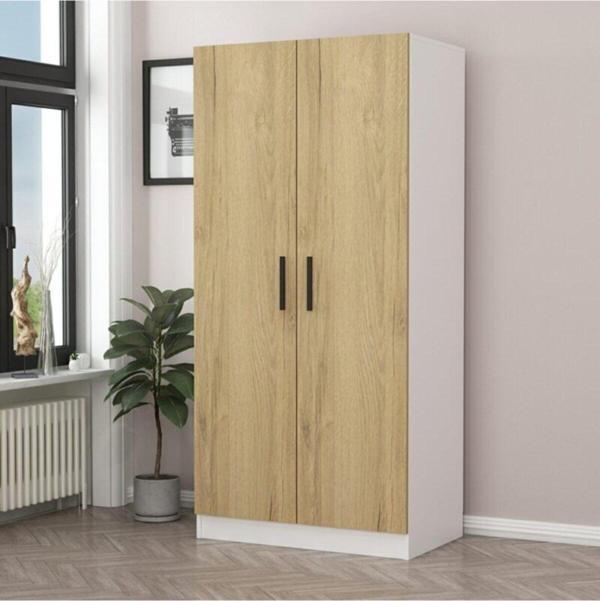 Tdesigno Tdesıgno Alper Giyinme Dolabı - Çok Amaçlı Dolap - Gardırop 80 Cm - Image 1
