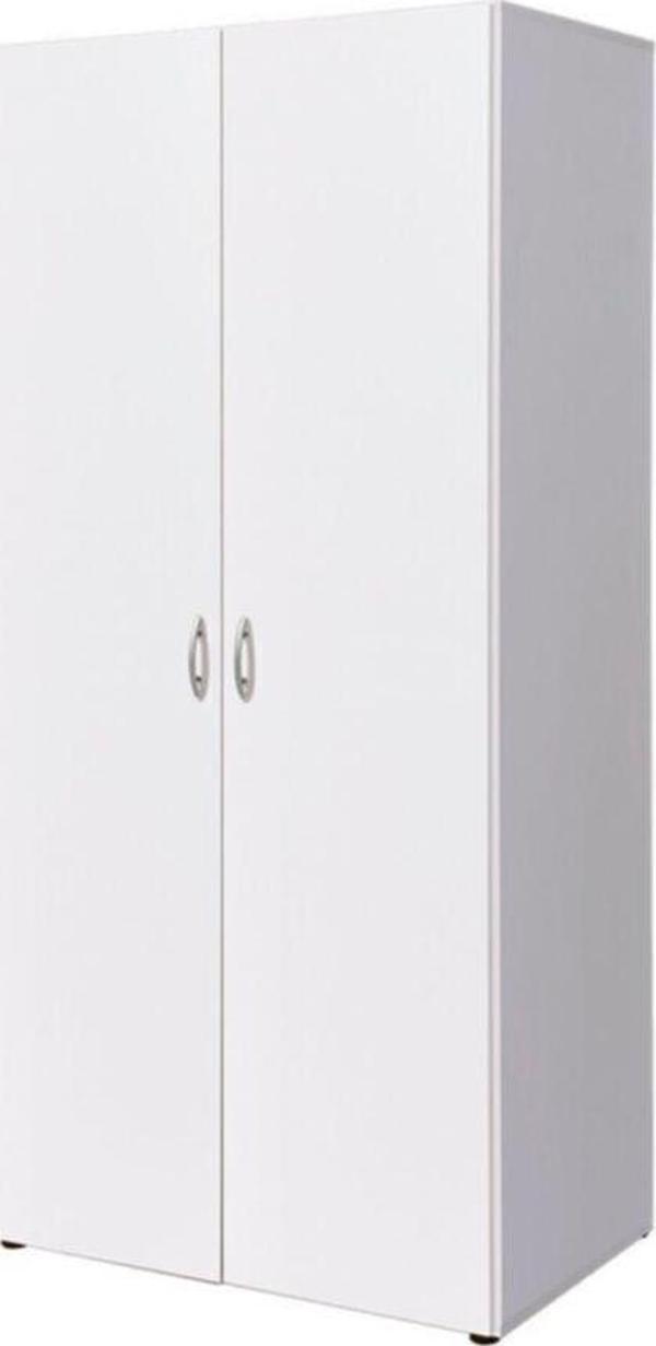 Tdesigno Giyinme Dolabı - Çok Amaçlı Dolap - Gardırop 80 Cm Beyaz - Image 1