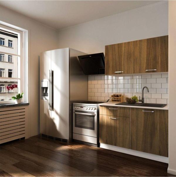 Tdesigno Selena Hazır Mutfak Dolabı 120 Cm - - Ceviz - Image 1