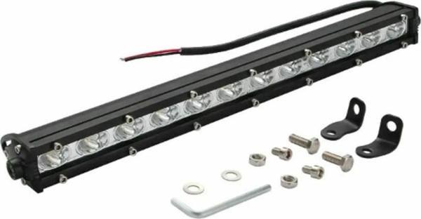 144W 48 Led Tek Sıra OffRoad Yayıcı Gündüz Farı Lambası Projektör - Image 1