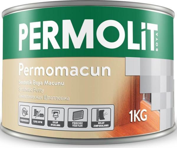 Permolit Suya Dayanıklı Sentetik Boya Macunu 1 Kg. - Image 1