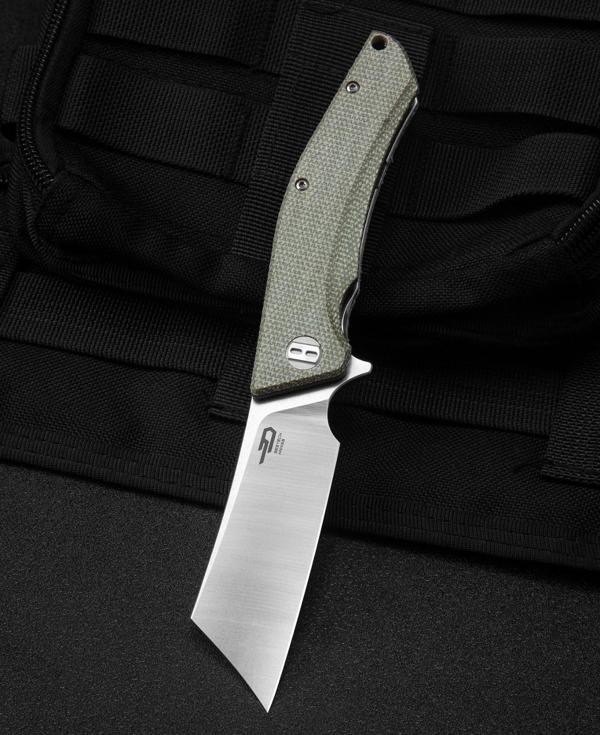 BESTECH CUBIS BG42B Micarta Sap D2 Çakı - Image 1