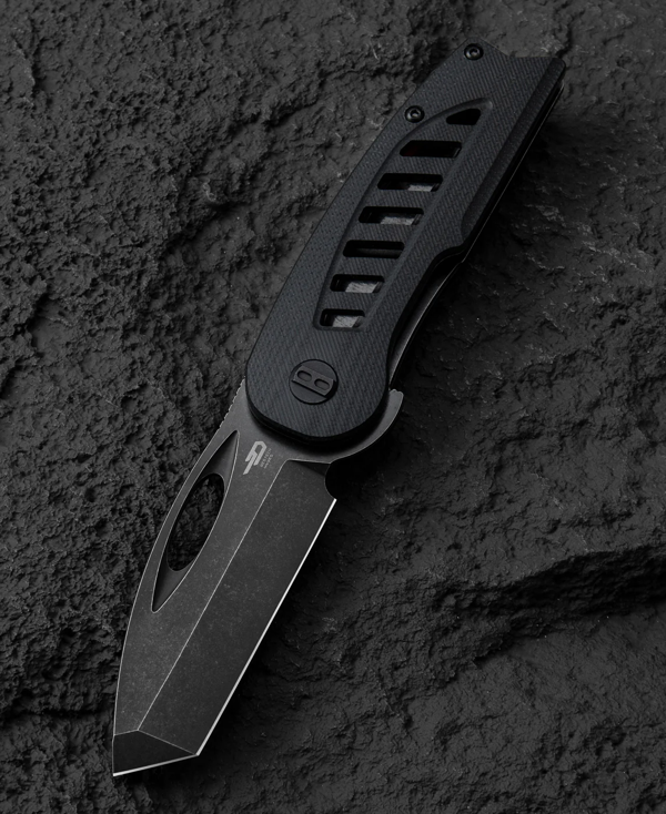 BESTECH EXPLORER BG37D Siyah G10 Sap D2 Çakı - Image 1