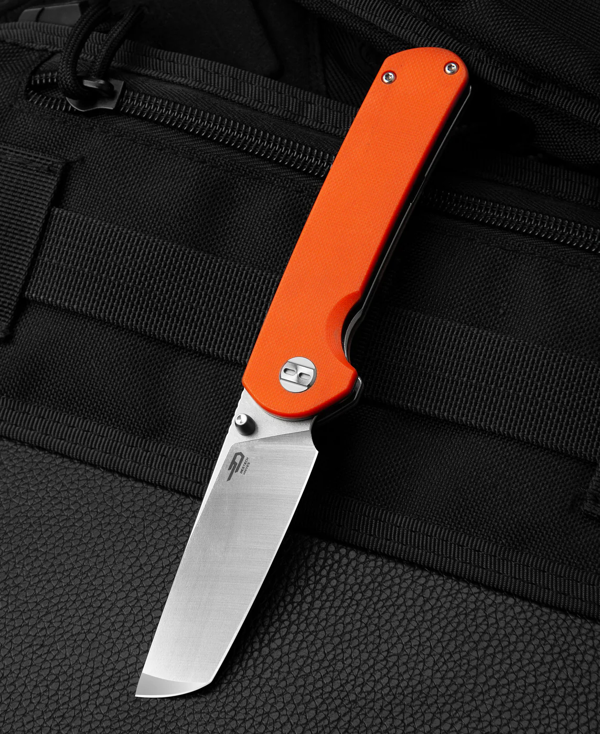 BESTECH SLEDGEHAMMER Turuncu G10 Sap: 3'' D2 Çakı BG31A-1 - Image 1