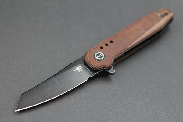 BESTECH SYNTAX BG40F Natural Micarta Sap 14C28N Çakı - Image 1