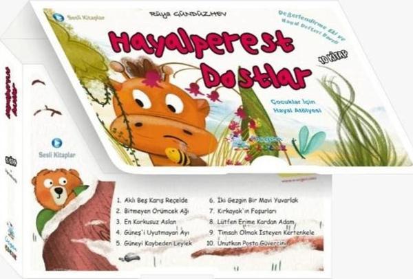 2. Ve 3. Sınıf Hayalperest Dostlar 10 Lu Hikaye Seti 2023 - Üçgen Yayıncılık - Image 1