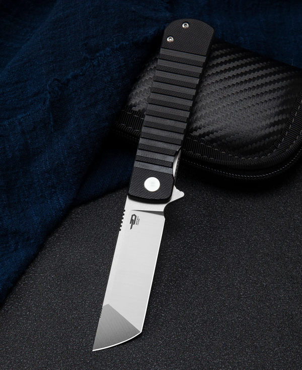 BESTECH TITAN Siyah G10 Sap: 2,96'' D2 Çakı BG49A-1 - Image 1