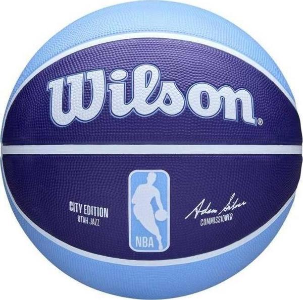 Wilson NBA Team City Edition Utah Jazz SZ7 Basketbol Topu WZ4033929XB7 - Image 1