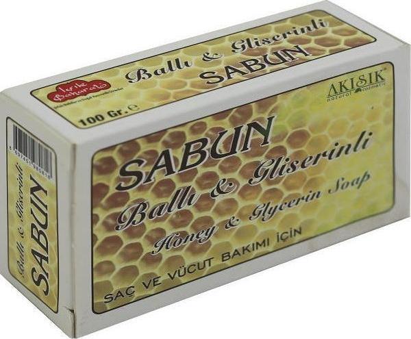 Akışık Ballı&Gliserin Sabun - 100 gr - Image 1