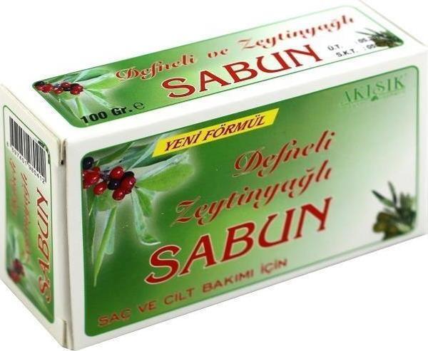 Akışık Defneli Zeytin Yağlı Sabun - 100 gr - Image 1