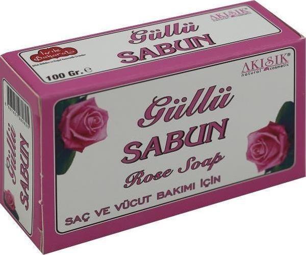Akışık Güllü Sabun - 100 gr - Image 1