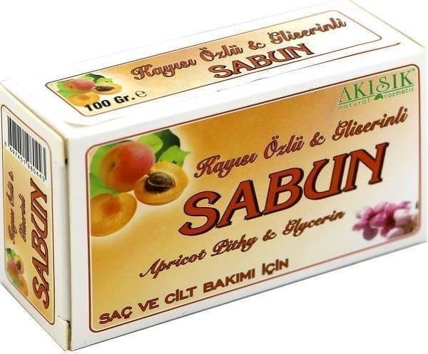 Akışık Kayısı Özlü & Gliserinli Sabun - 100 gr - Image 1