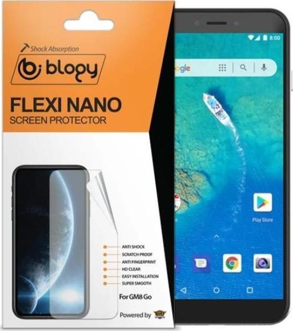 Blogy GM 8 Go ile Uyumlu Flexi Nano Ekran Koruyucu - Image 1