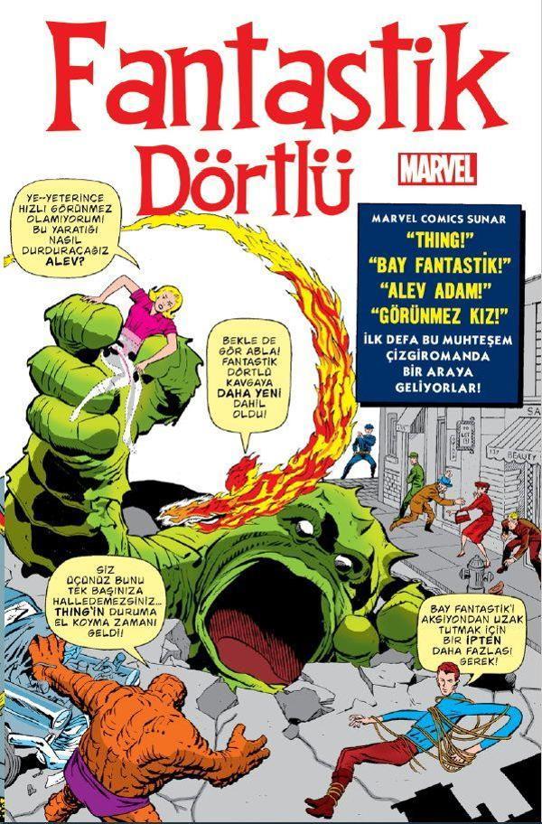 Fantastik Dörtlü Sayı 1 (1961) - Felix Koleksiyon - Image 1