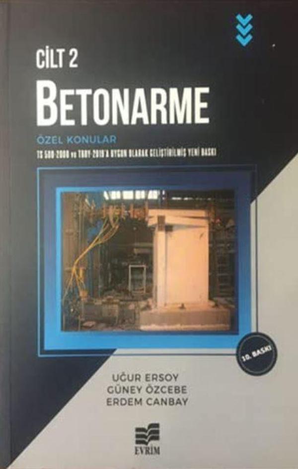 Betonarme Cilt 2 Özel Konular - Evrim Yayınevi - Image 1