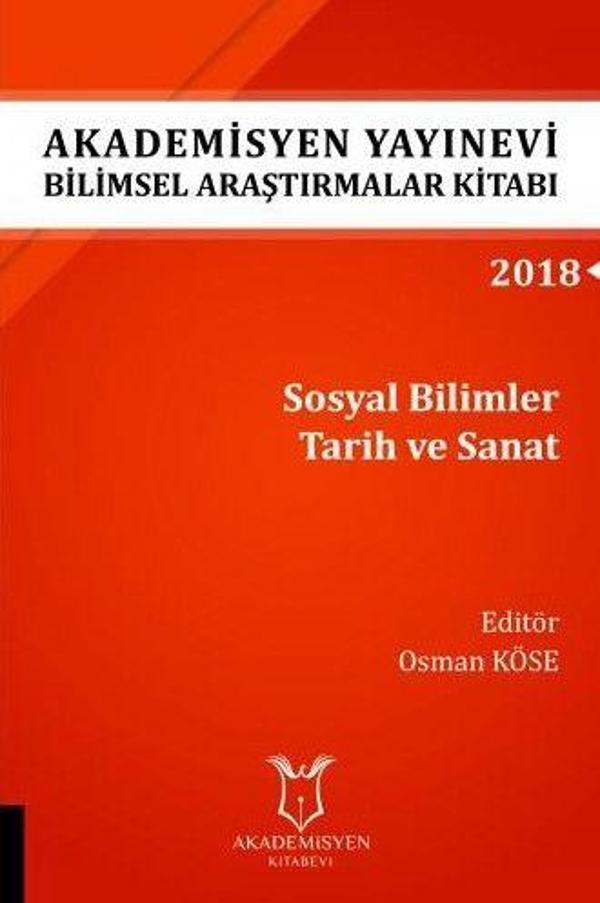Sosyal Bilimler Tarih ve Sanat (AYBAK 2018 Eylül) - Akademisyen Kitabevi - Image 1