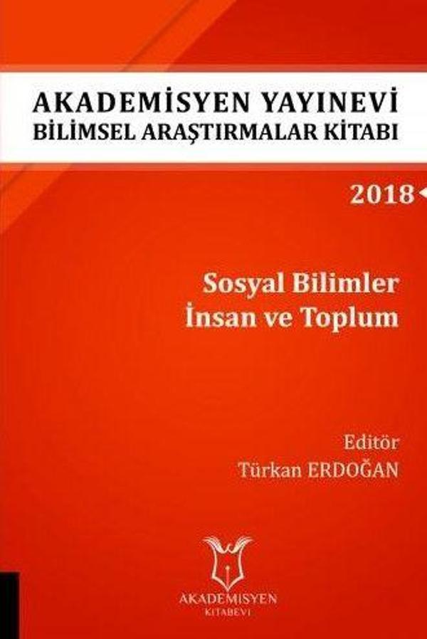 Sosyal Bilimler İnsan ve Toplum (AYBAK 2018 Eylül) - Akademisyen Kitabevi - Image 1