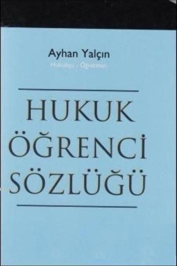 Hukuk Öğrenci Sözlüğü - Türkmen Kitabevi - Image 1