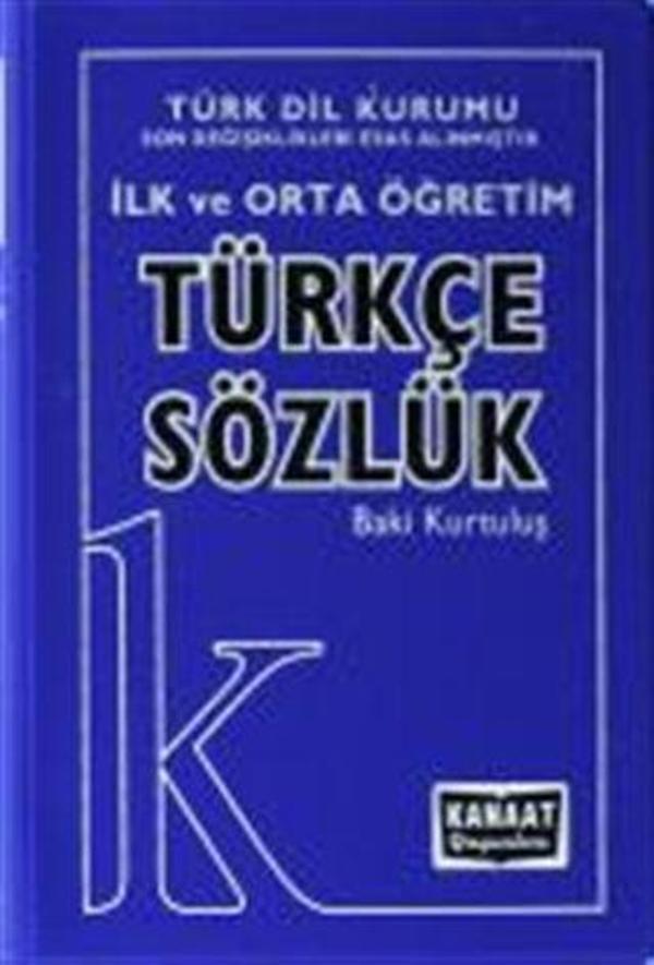 İlk ve Orta Öğretim Türkçe Sözlük - Kanaat Yayınları - Image 1