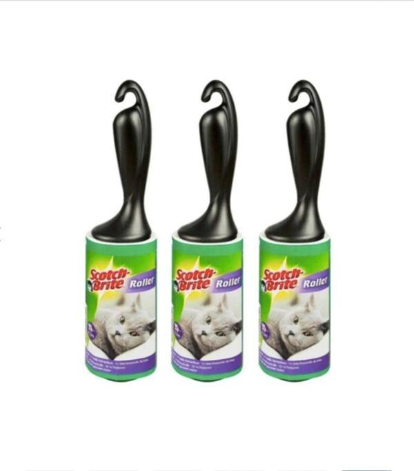 Scotch Brite Tüy Toplayıcı Rulo 56 Yaprak 3 Adet - Image 1