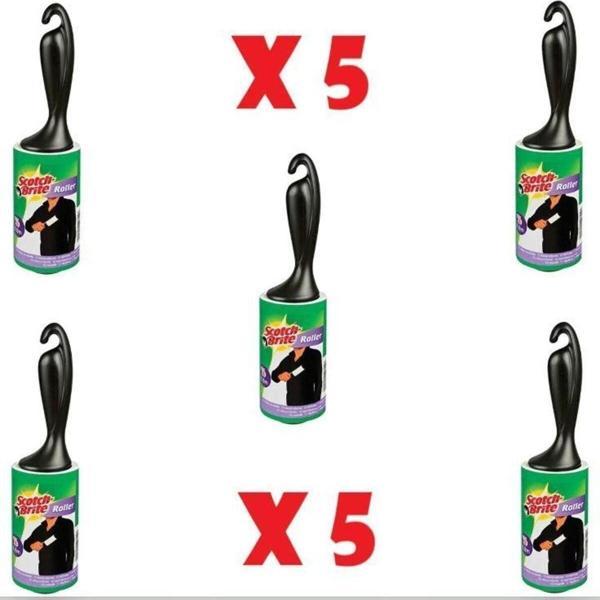 Scotch Brite Tüy Toplayıcı Rulo 56 Yaprak 5'Li Set - Image 1
