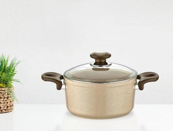Gülsan Safran Granit Derin Tencere 20 CM - Image 1