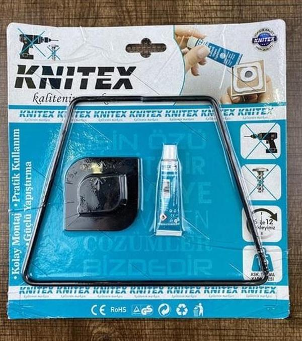 Knitex Vakumlu Siyah Çan Havluluk 2917 - Image 1