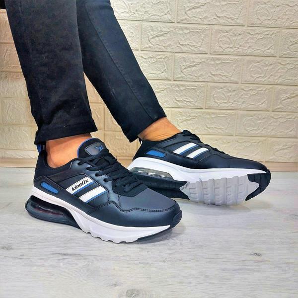 Kinetix Pagol Pu Siyah Fuspetli Air Atom Taban Spor Ayakkabı - Image 1