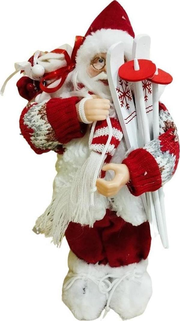 T.Concept Dekoratif Zilli Noel Baba Yılbaşı Figürü 30 cm - Image 1