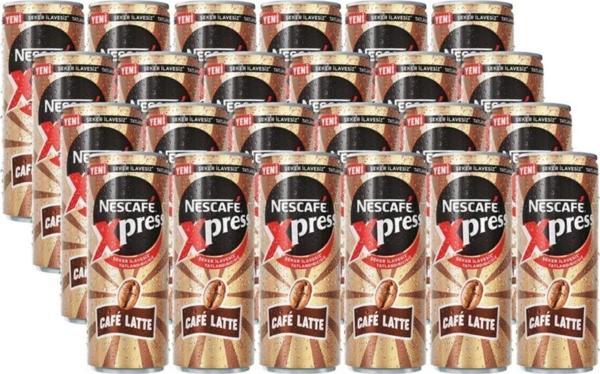 Nescafe Xpress Şekersiz Latte 250 Ml X 24 Adet - Image 1