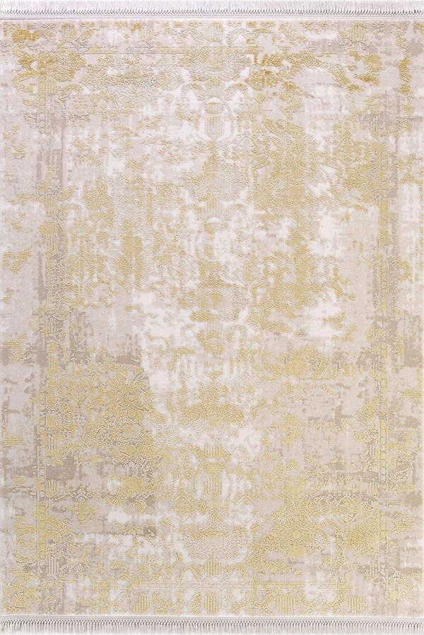 Artemis Halı Inspiration 00651D Bej Gold Vintage Bambu Halı - Image 1