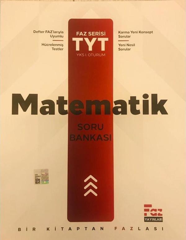 Faz Yayınları TYT Matematik Soru Bankası - Image 1