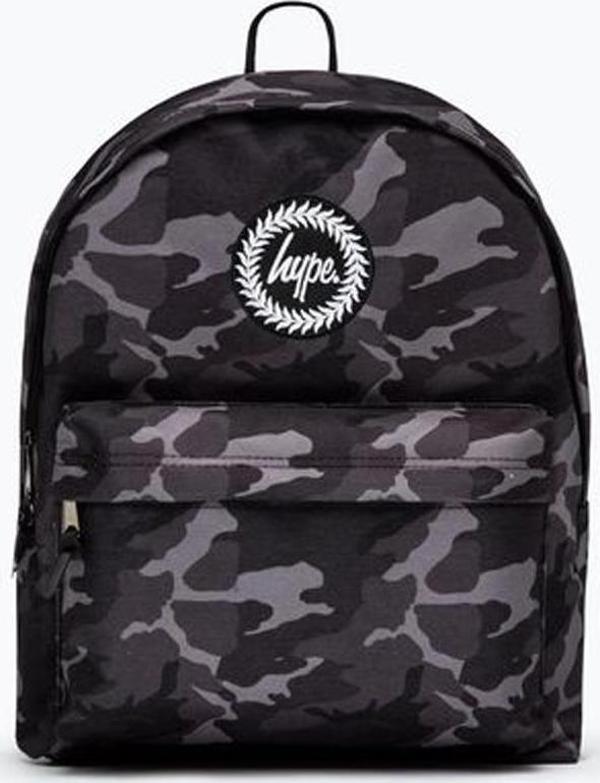 Hype Black & Grey Mono Camo Backpack (TWLG-809_1SZ) - Image 1