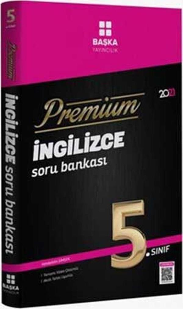Başka Yayınları 5.Sınıf İngilizce Premium Soru Bankası - Başka Yayıncılık - Image 1