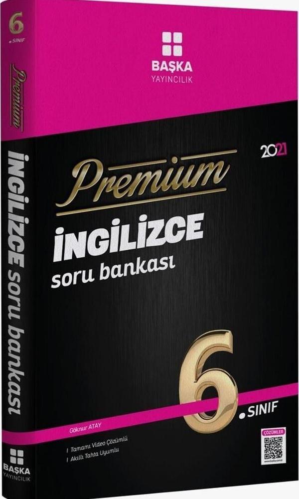 Başka Yayınları 6.Sınıf İngilizce Premium Soru Bankası - Başka Yayıncılık - Image 1