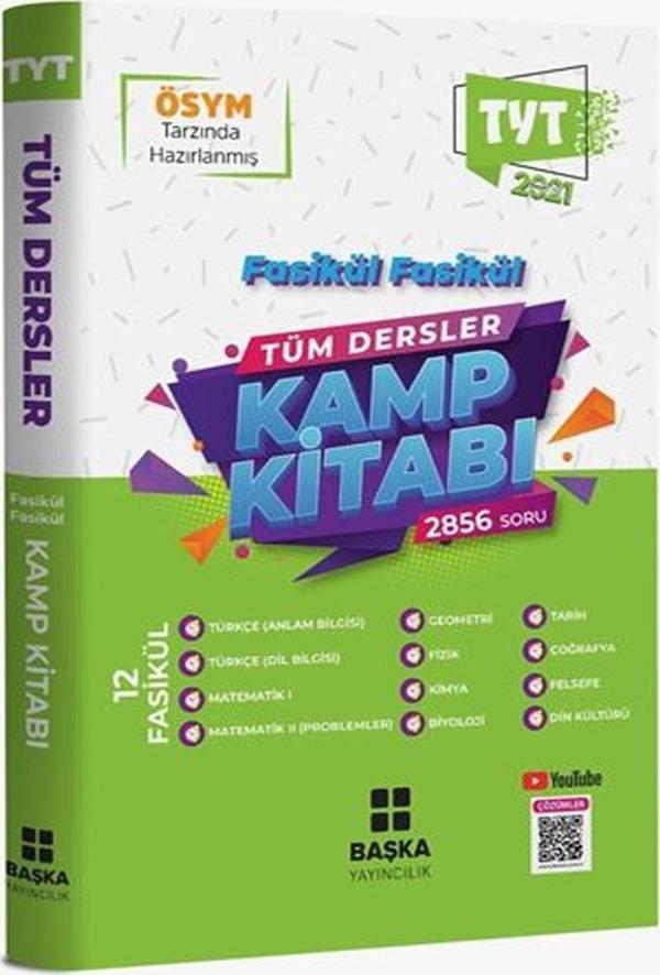 Başka Yayınları TYT Tüm Dersler Kamp Kitabı - Başka Yayıncılık - Image 1