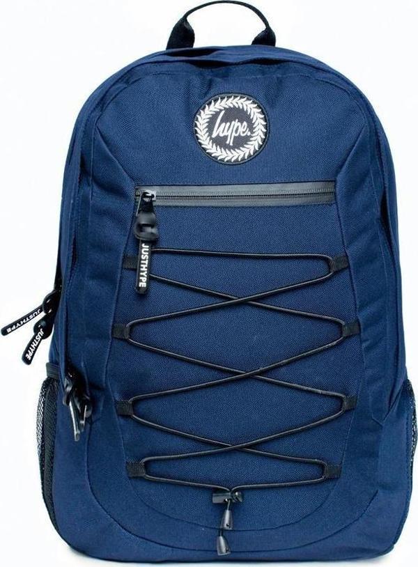 Hype Navy Crest Maxi Backpack (CORE21-012_1SZ) - Image 1
