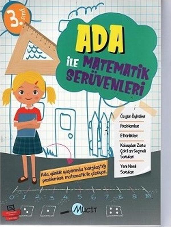 Mucit Yayınları 3.Sınıf Ada ile Matematik Serüvenleri - Mucit Yayınları - Image 1
