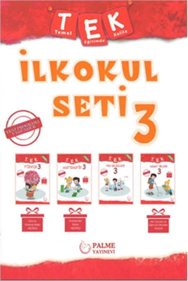Palme Yayınları 3. Sınıf Tek İlkokul Seti - Palme Yayınları - Image 1