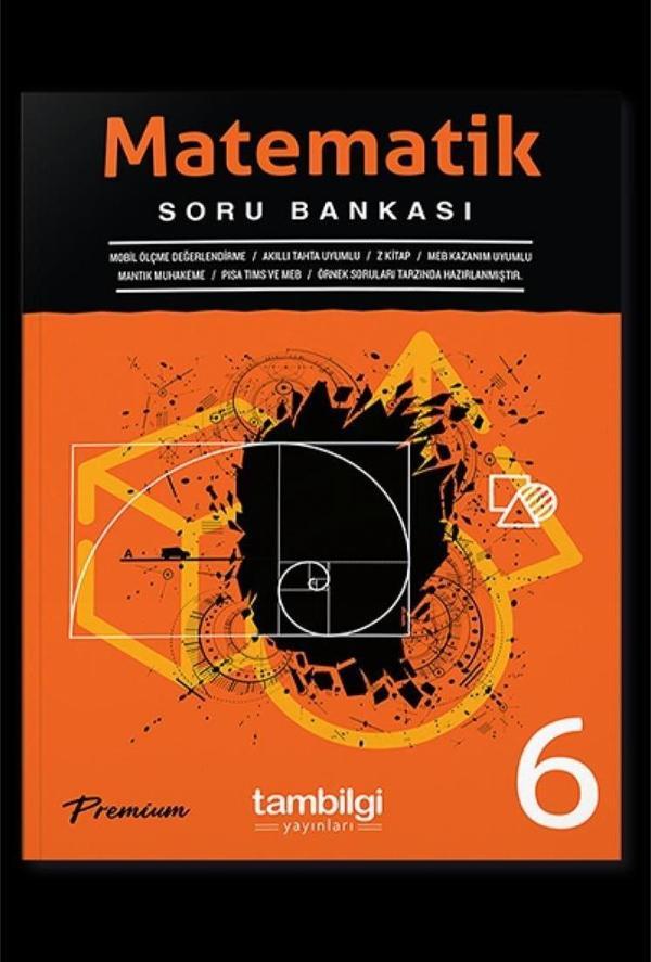 Tambilgi Yayınları 6. Sınıf Matematik Soru Bankası - Tambilgi Yayınları - Image 1