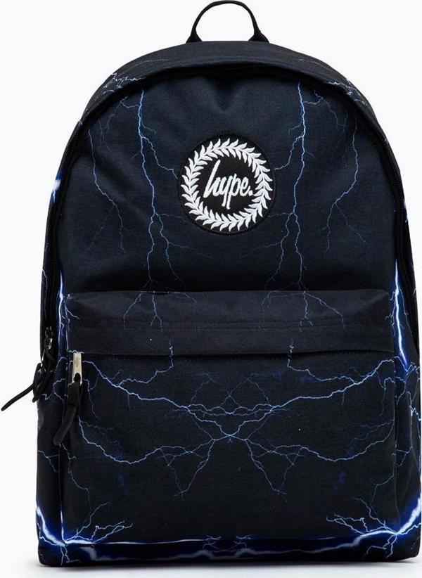 Hype Unisex Black Lightning Crest Sırt Çantası ZVLR-605_1SZ - Image 1
