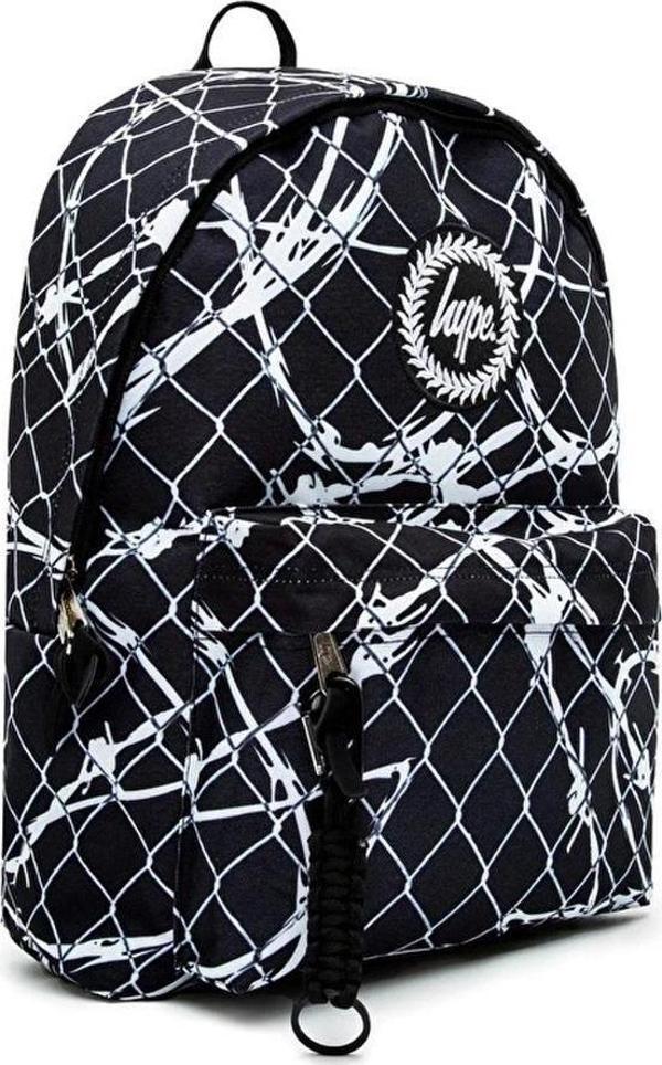 Hype Unisex Boys Black Fence Crest Sırt Çantası ZVLR-607_1SZ - Image 1