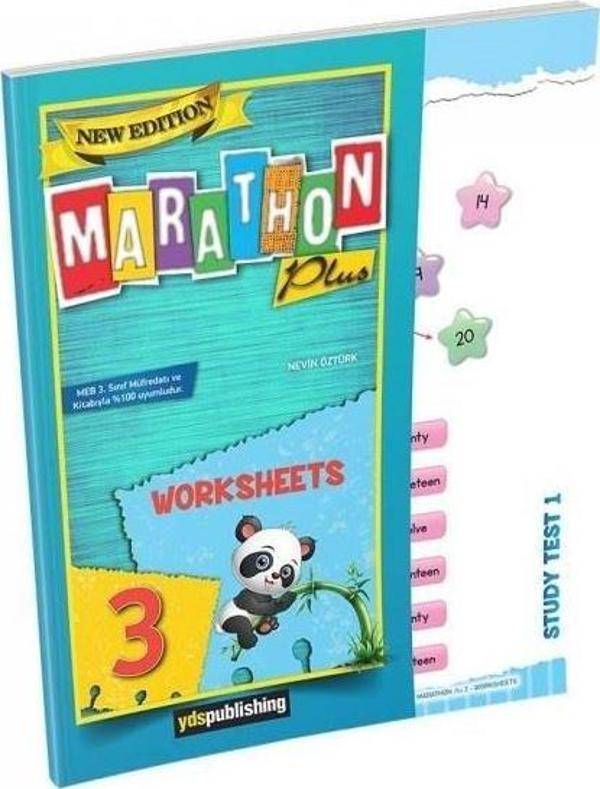 Yds Publishing Yayınları 3. Sınıf Marathon Plus Worksheets Yaprak Test - YDS Publishing - Image 1