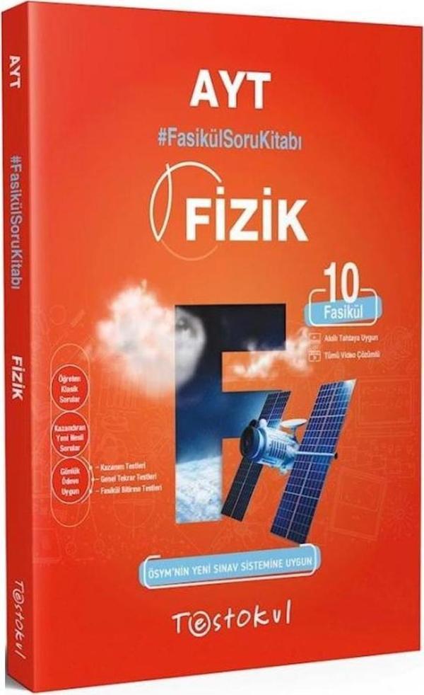 Test Okul Yayınları AYT Fizik Fasikül Soru Kitabı - Image 1