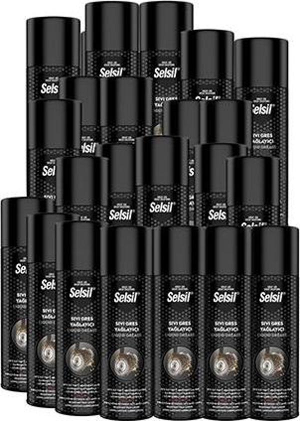 Selsil Sıvı Gres Yağlama Spreyi 500 ml  24 Adet (1 koli) - Image 1