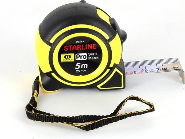 Starline 5G56X Pro Şerit Metre 5 mt x 25 mm - Image 1