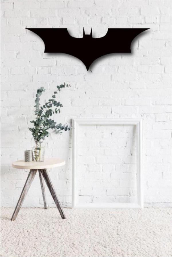 Gowpenart Dizayn Batman Yarasa Dekoratif Ev & Ofis Duvar Tablosu - Image 1
